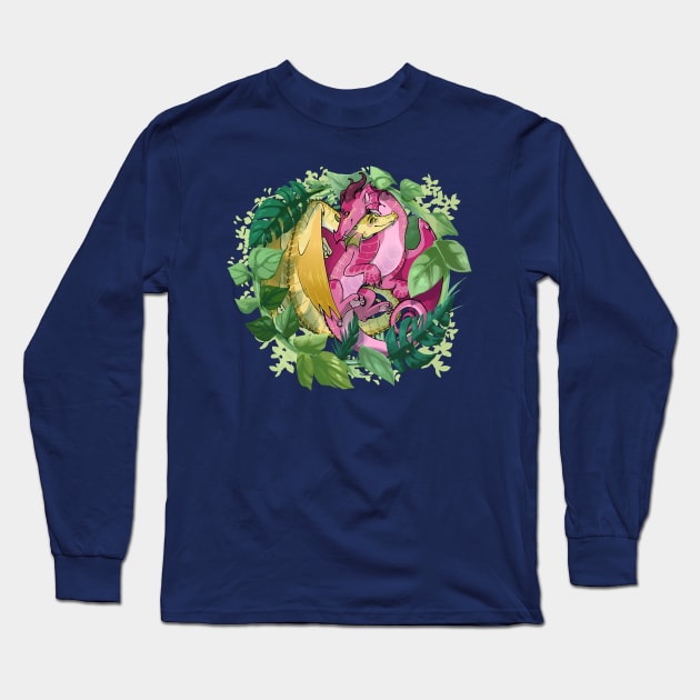 Wings of Fire - Jambu and Pineapple Long Sleeve T-Shirt by Biohazardia